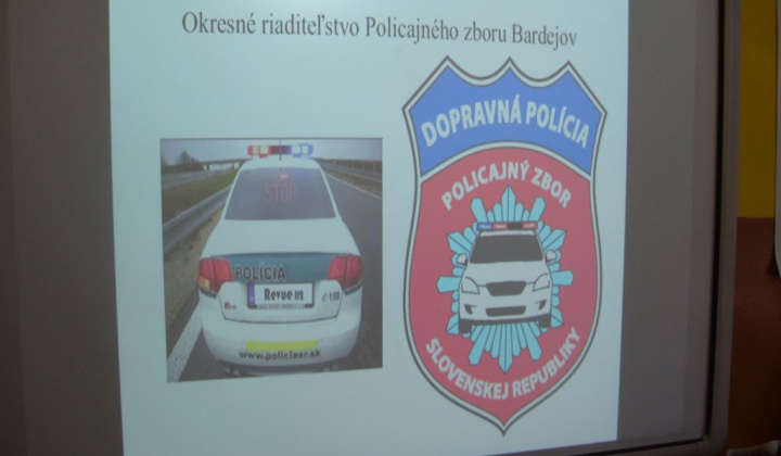 ZŠ Kobyly - prednáška príslušníka polície
