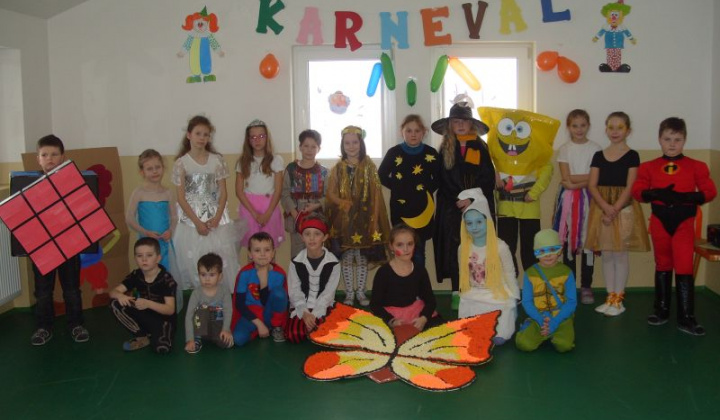 Fašiangový karneval v škole - 29.01.2016