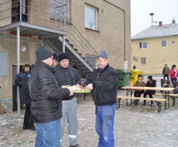 Obecná zabíjačka a klobasiáda 09.01.2016