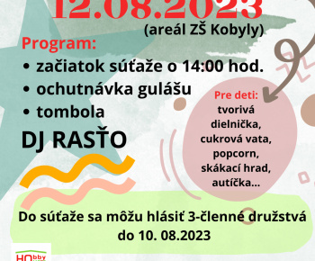 XI. ročník vo varení kotlíkového guľášu