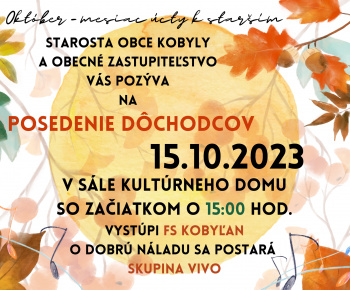 Október - mesiac úcty k starším