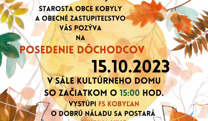 Október - mesiac úcty k starším