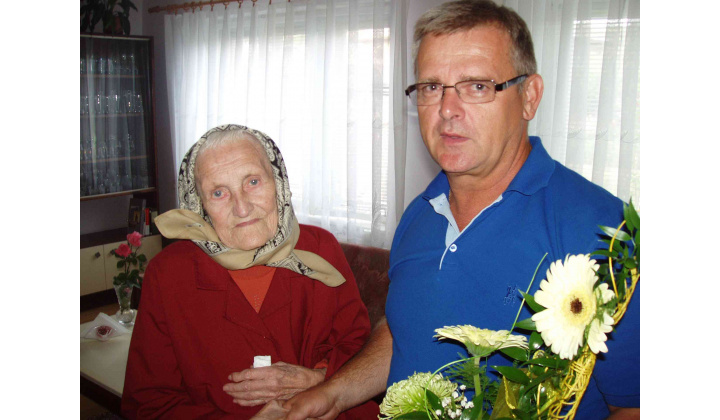 90-ročné životné jubileum pani Anny Mačejovej