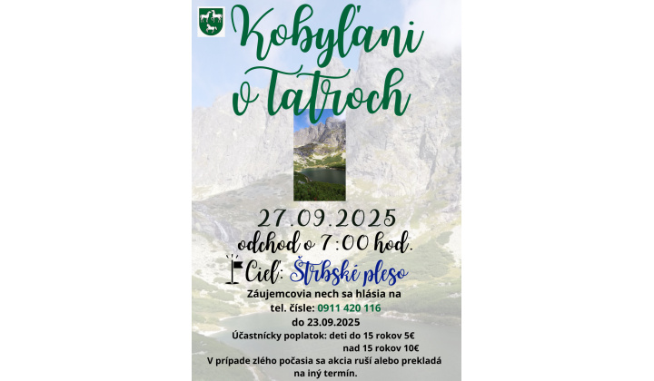 Kobyľaňi v Tatroch