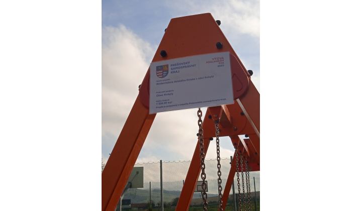 Modernizácia detského ihriska