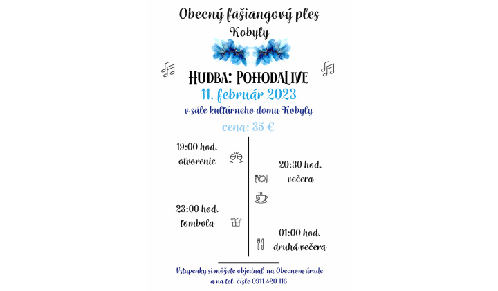 Obecný fašiangový ples 2023