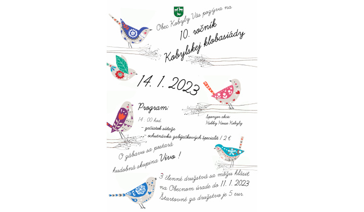 X. ročník Kobylskej klobasiády