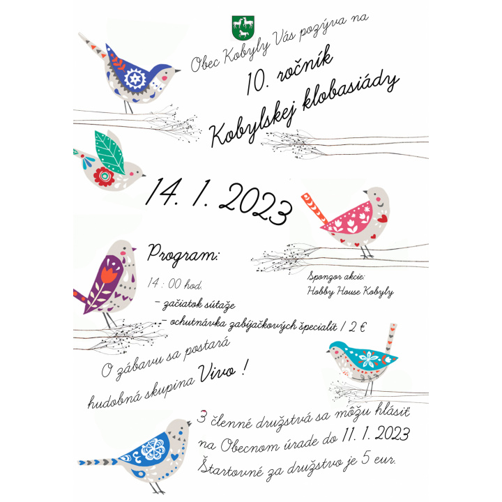 X. ročník Kobylskej klobasiády